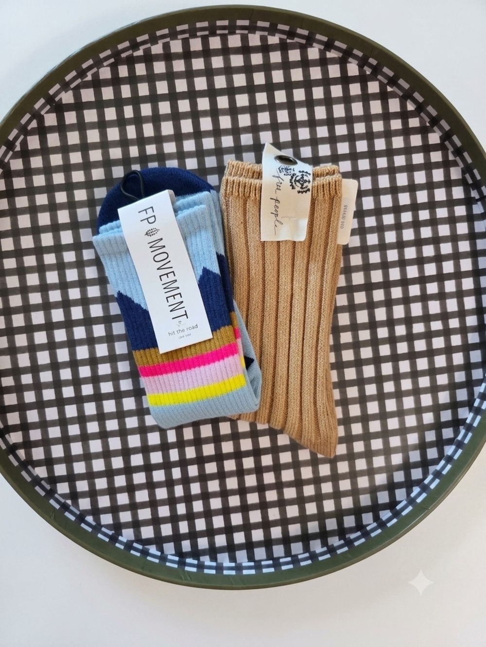 ⭐️BUNDLE NWT  Free People Movement Socks Set - Hit The Road Mountain Ribbed Crew